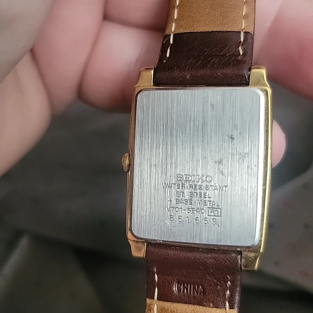 Vtg. Mens Seiko Watch - Picture 4 of 5